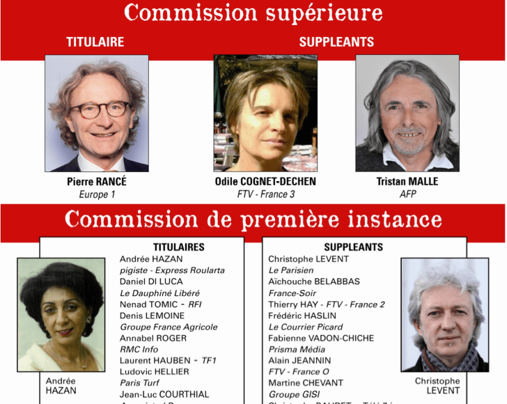 journalistes FO - élections commission de la carte