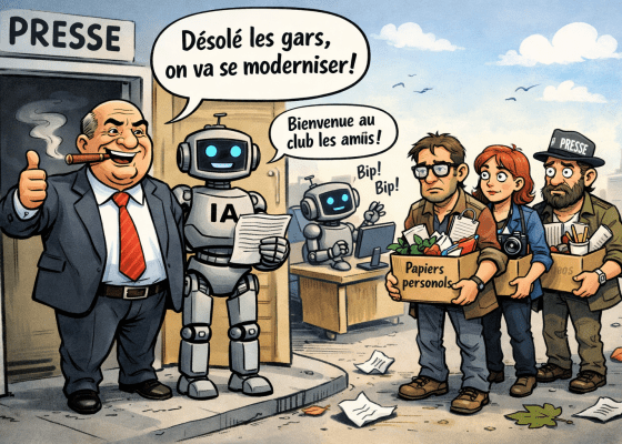 Humour IA Presse