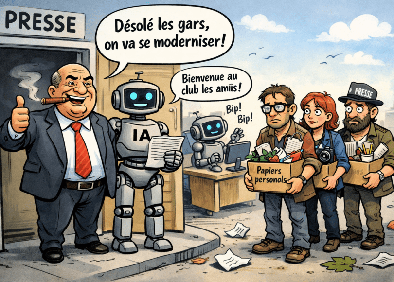 Humour IA Presse