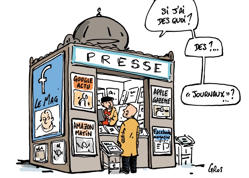 kiosque à journaux-Gros